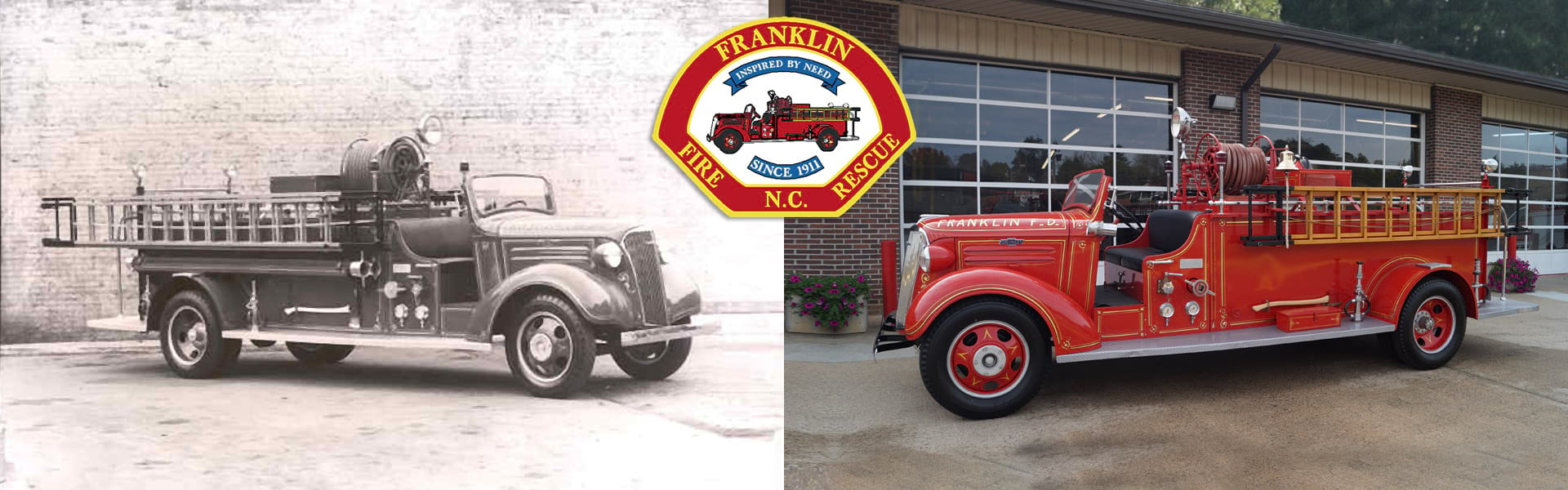 1937 Fire Truck Franklin Fire-Rescue Franklin NC