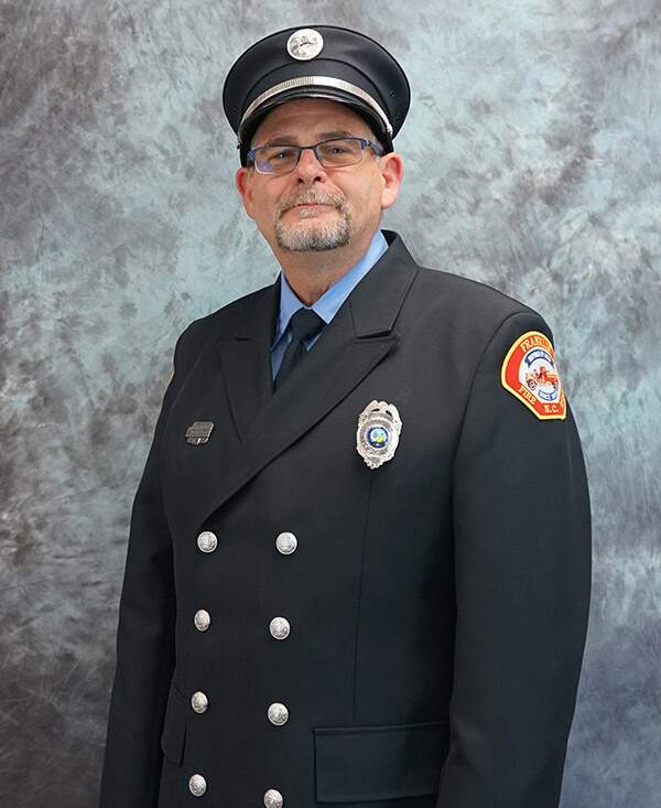 Firefighter Jim Templeton